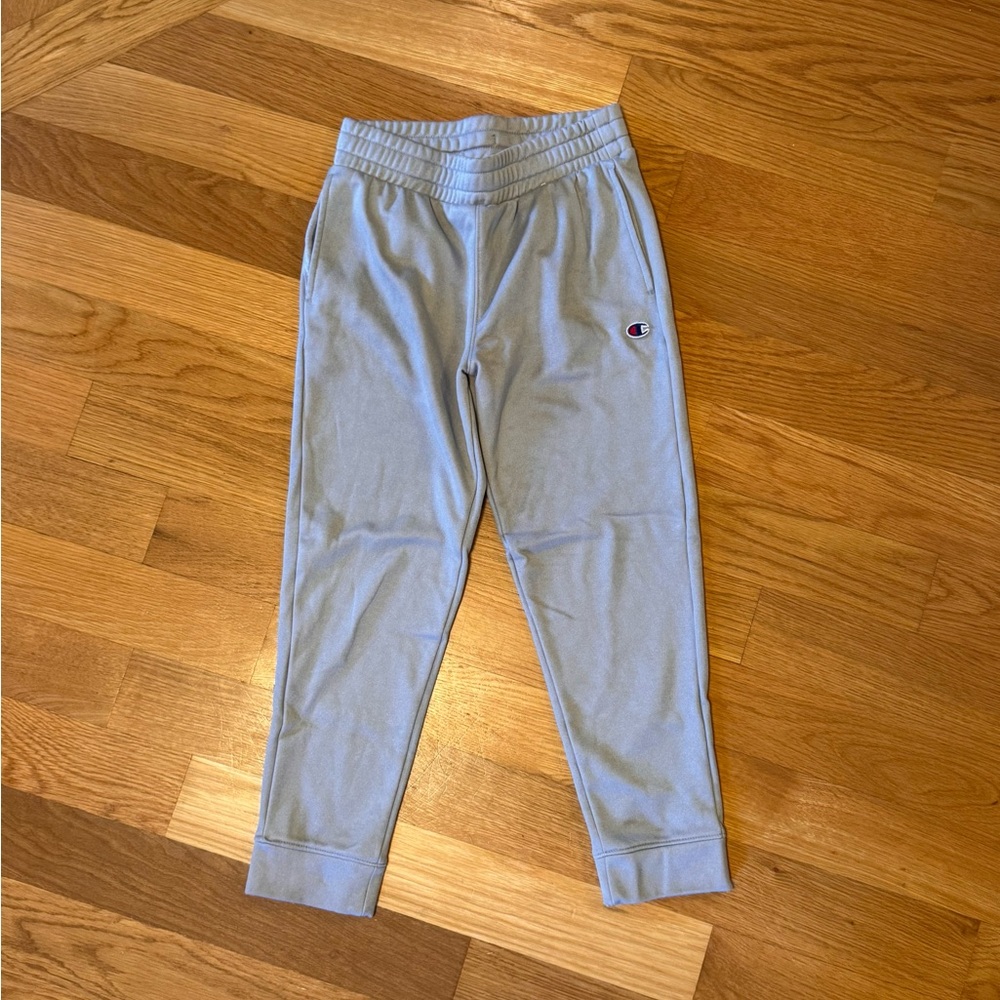 Champion Kids Light Gray Joggers Sweatpants